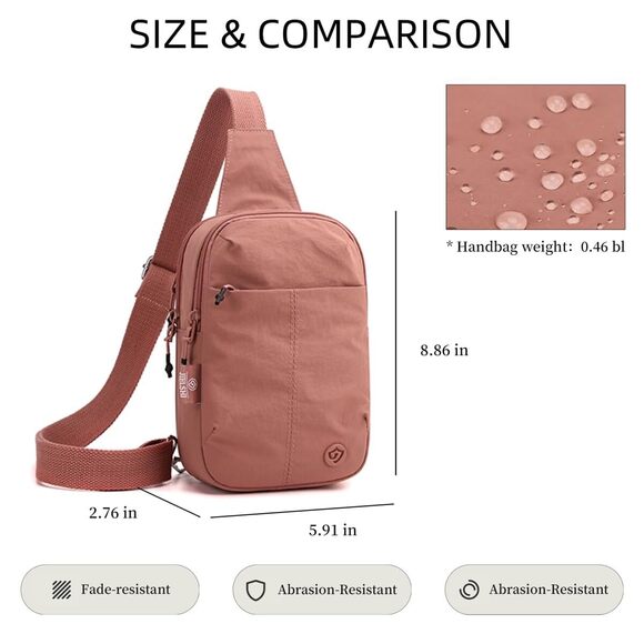 9747 Slingbag Ultra-Light Sports Backpack, Waterproof Multifunctional main image 4
